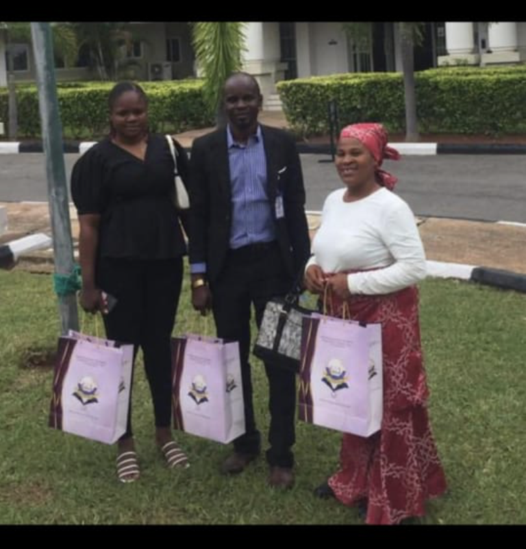 with lasu VC, Prof ibiyemi Bello