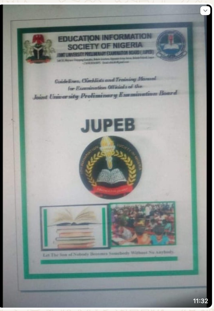 Education Information Society of Nigeria · JUPEB