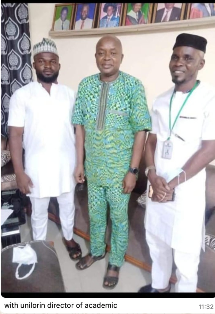 with unilorin director of academic